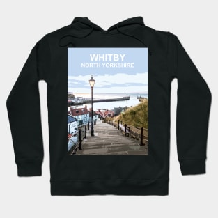 Whitby 199 Steps North Yorkshire, England, uk Hoodie